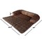 Pet Adobe Furniture Protector Pet Cover with Shredded Memory Foam filled 30" x 30.5"for Dogs and Cats (Brown) 626052WPN - alternate 4